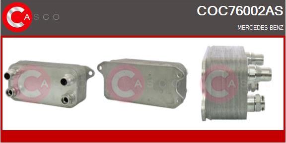 Casco COC76002AS - Маслен радиатор, двигателно масло vvparts.bg