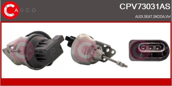 Casco CPV73031AS - Регулиращ клапан за налягане на турбината vvparts.bg