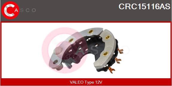 Casco CRC15116AS - Изправител, генератор vvparts.bg