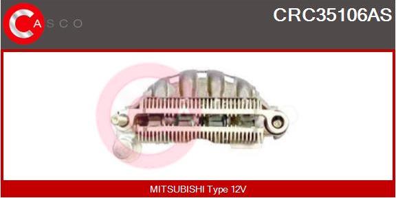 Casco CRC35106AS - Изправител, генератор vvparts.bg