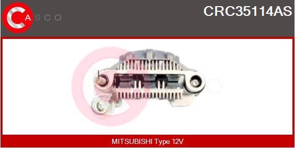 Casco CRC35114AS - Изправител, генератор vvparts.bg