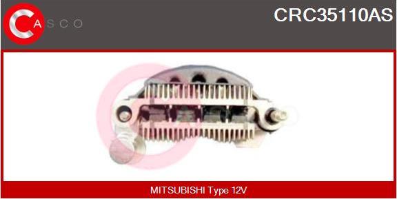 Casco CRC35110AS - Изправител, генератор vvparts.bg