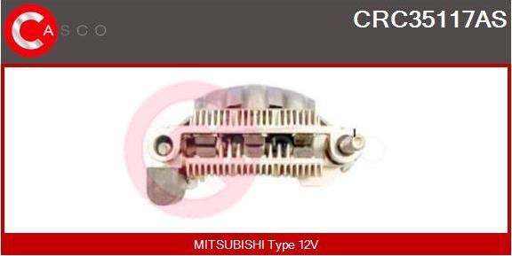 Casco CRC35117AS - Изправител, генератор vvparts.bg