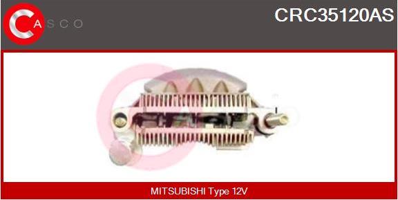 Casco CRC35120AS - Изправител, генератор vvparts.bg