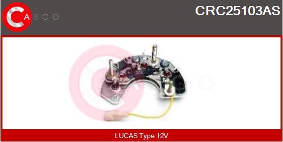 Casco CRC25103AS - Изправител, генератор vvparts.bg
