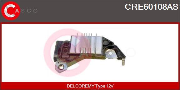 Casco CRE60108AS - Регулатор на генератор vvparts.bg