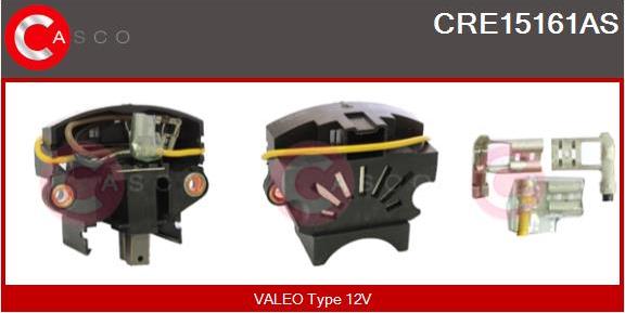 Casco CRE15161AS - Регулатор на генератор vvparts.bg