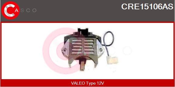 Casco CRE15106AS - Регулатор на генератор vvparts.bg
