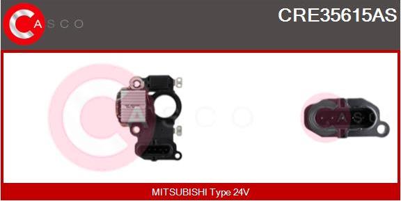 Casco CRE35615AS - Регулатор на генератор vvparts.bg