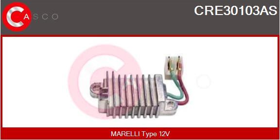 Casco CRE30103AS - Регулатор на генератор vvparts.bg