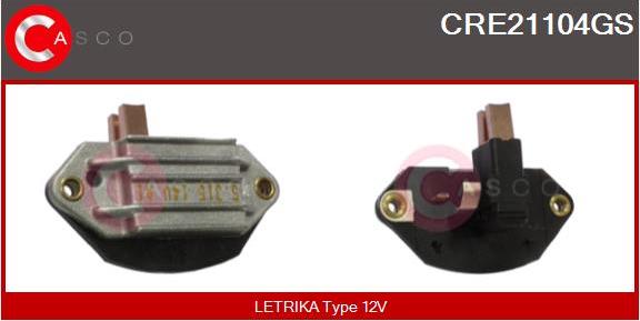 Casco CRE21104GS - Регулатор на генератор vvparts.bg