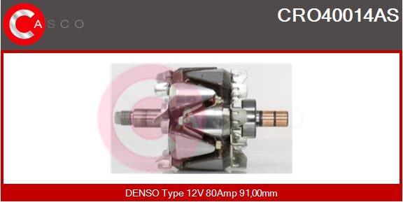 Casco CRO40014AS - Ротор, генератор vvparts.bg