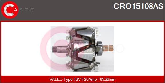 Casco CRO15108AS - Ротор, генератор vvparts.bg