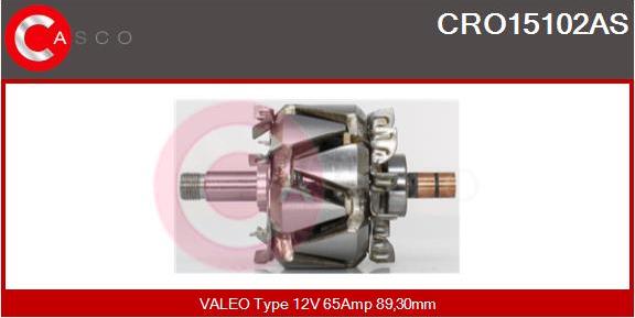 Casco CRO15102AS - Ротор, генератор vvparts.bg