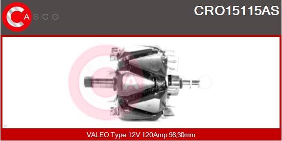 Casco CRO15115AS - Ротор, генератор vvparts.bg