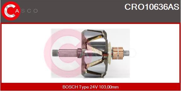 Casco CRO10636AS - Ротор, генератор vvparts.bg