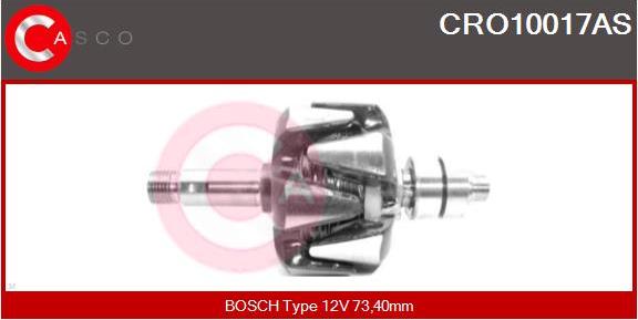 Casco CRO10017AS - Ротор, генератор vvparts.bg