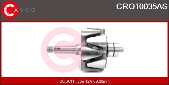 Casco CRO10035AS - Ротор, генератор vvparts.bg