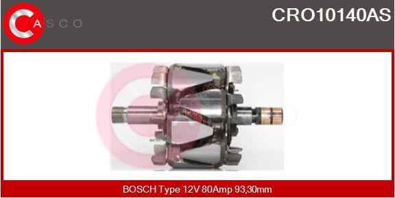 Casco CRO10140AS - Ротор, генератор vvparts.bg