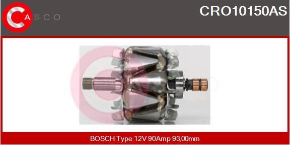 Casco CRO10150AS - Ротор, генератор vvparts.bg