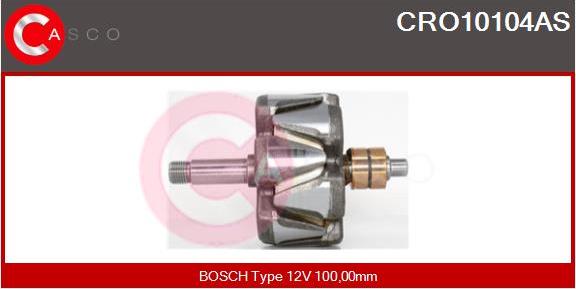 Casco CRO10104AS - Ротор, генератор vvparts.bg