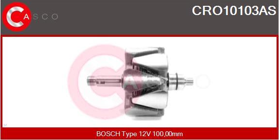 Casco CRO10103AS - Ротор, генератор vvparts.bg
