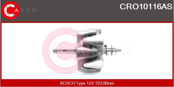 Casco CRO10116AS - Ротор, генератор vvparts.bg