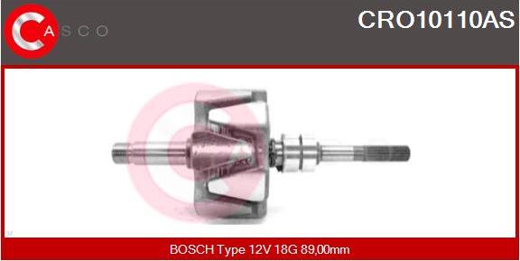Casco CRO10110AS - Ротор, генератор vvparts.bg