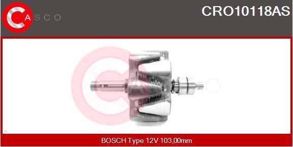 Casco CRO10118AS - Ротор, генератор vvparts.bg