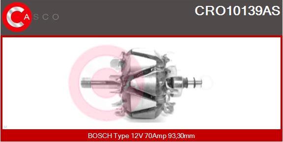 Casco CRO10139AS - Ротор, генератор vvparts.bg