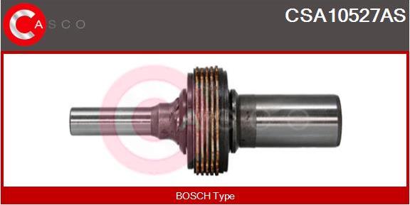 Casco CSA10527AS - Пластинчат съединител, стартер vvparts.bg