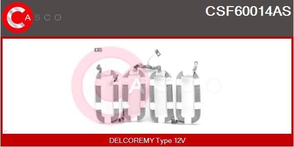 Casco CSF60014AS - Възбудителна намотка, стартер vvparts.bg