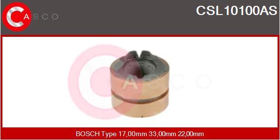 Casco CSL10100AS - Колектор, генератор vvparts.bg