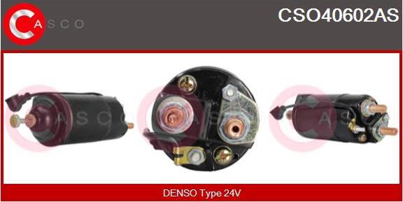 Casco CSO40602AS - Магнитен превключвател, стартер vvparts.bg