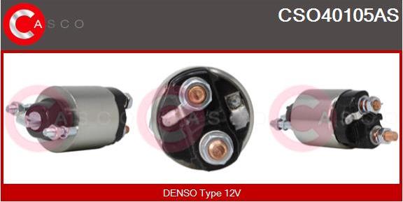 Casco CSO40105AS - Магнитен превключвател, стартер vvparts.bg