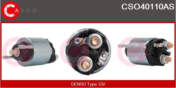Casco CSO40110AS - Магнитен превключвател, стартер vvparts.bg