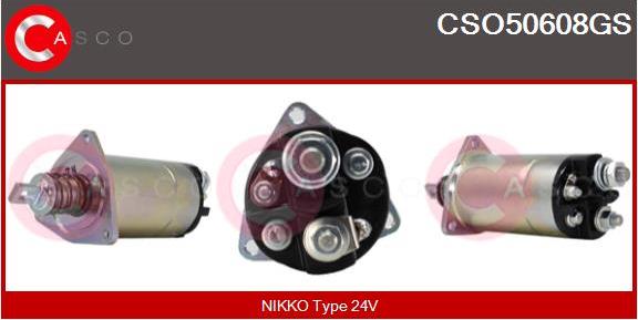 Casco CSO50608GS - Магнитен превключвател, стартер vvparts.bg