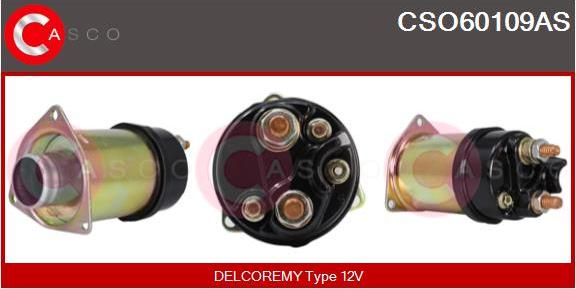 Casco CSO60109AS - Магнитен превключвател, стартер vvparts.bg