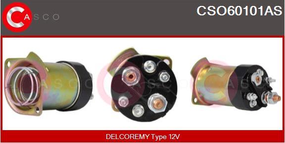 Casco CSO60101AS - Магнитен превключвател, стартер vvparts.bg