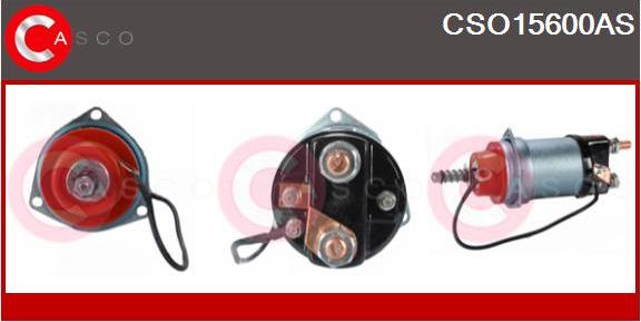 Casco CSO15600AS - Магнитен превключвател, стартер vvparts.bg