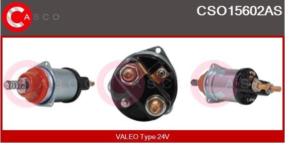 Casco CSO15602AS - Магнитен превключвател, стартер vvparts.bg