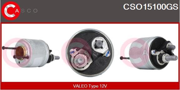 Casco CSO15100GS - Магнитен превключвател, стартер vvparts.bg