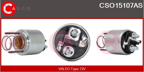 Casco CSO15107AS - Магнитен превключвател, стартер vvparts.bg