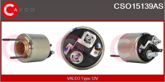 Casco CSO15139AS - Магнитен превключвател, стартер vvparts.bg