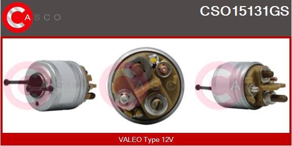 Casco CSO15131GS - Магнитен превключвател, стартер vvparts.bg