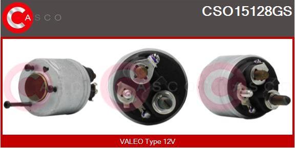 Casco CSO15128GS - Магнитен превключвател, стартер vvparts.bg