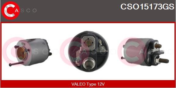 Casco CSO15173GS - Магнитен превключвател, стартер vvparts.bg