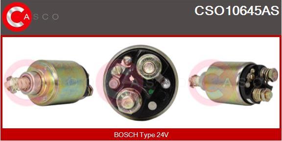 Casco CSO10645AS - Магнитен превключвател, стартер vvparts.bg