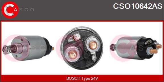 Casco CSO10642AS - Магнитен превключвател, стартер vvparts.bg