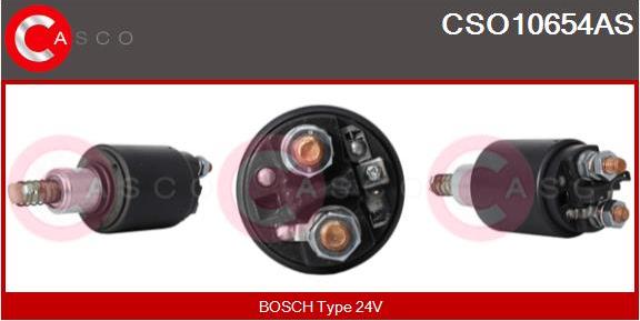 Casco CSO10654AS - Магнитен превключвател, стартер vvparts.bg